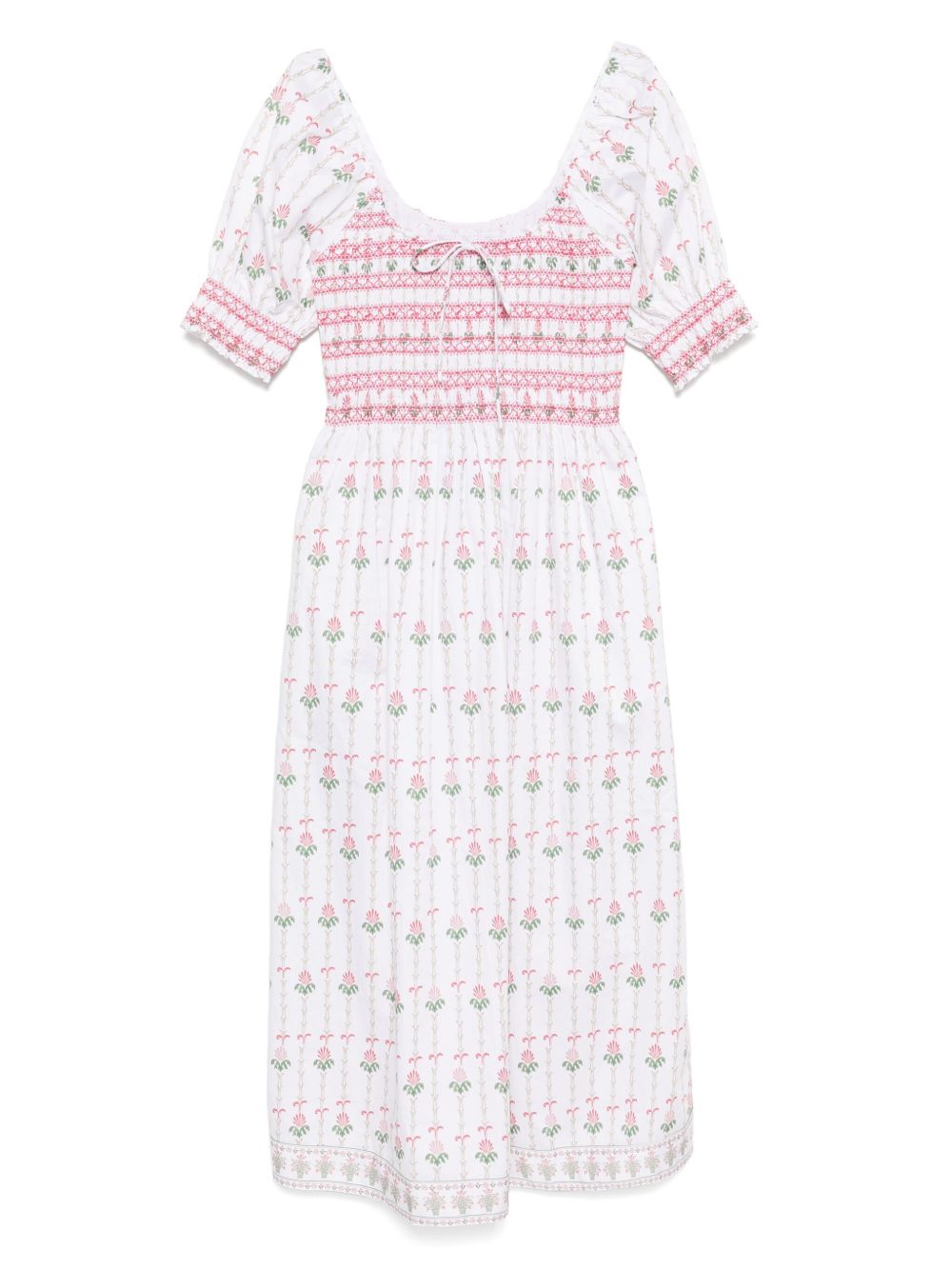 Madeline nap dress - White
