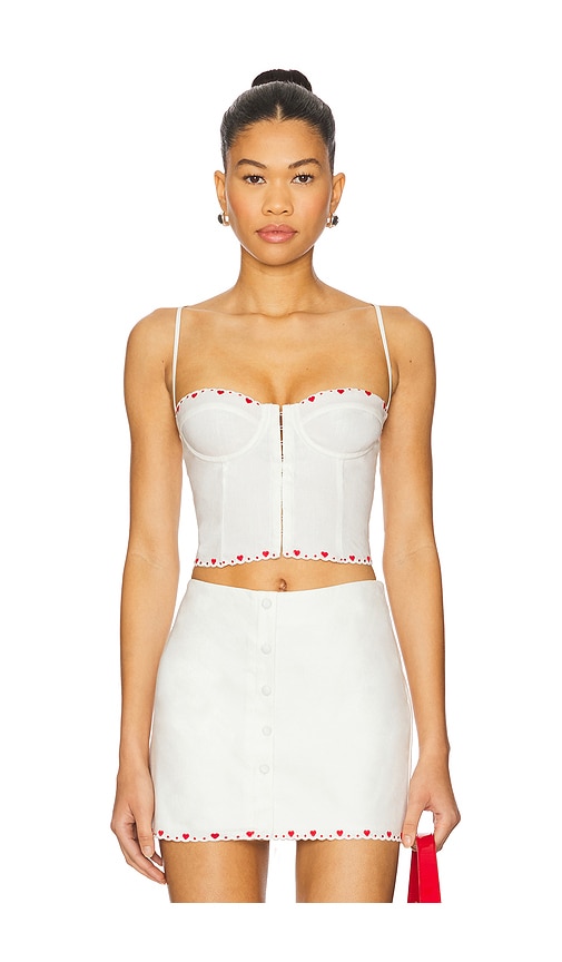 MAJORELLE Anita Top in Ivory. -  XS also in L, M, S