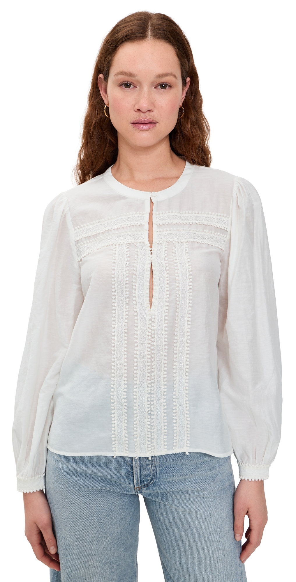 Tate Blouse Ivory