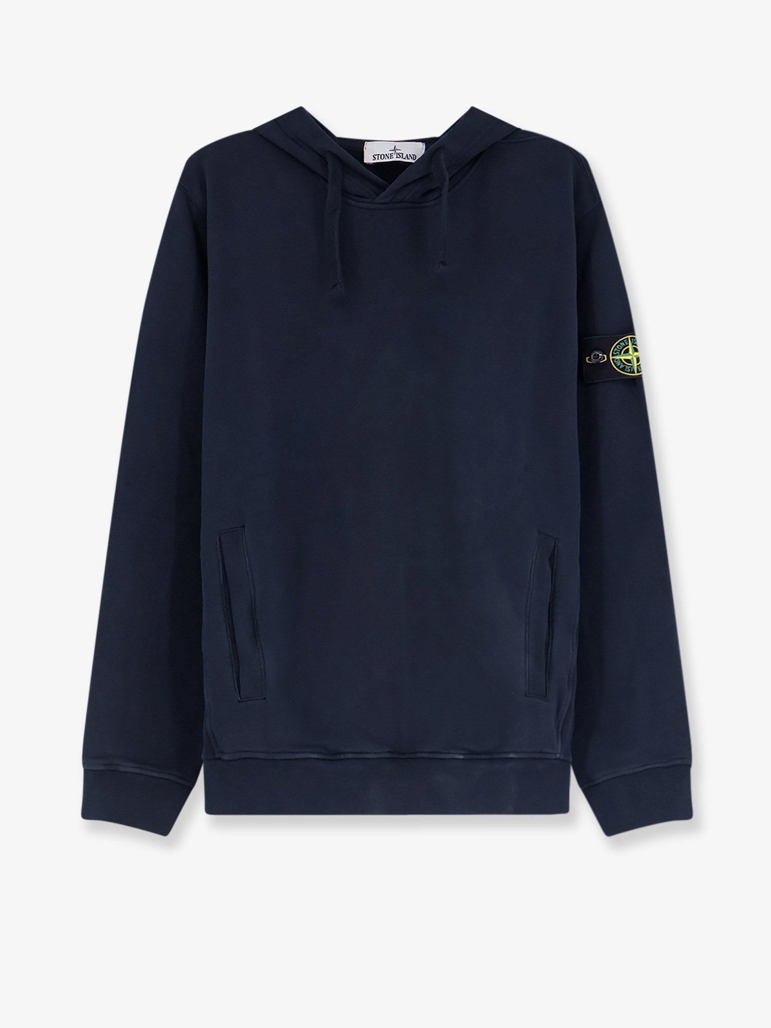 Organic Cotton Hooded Sweatshirt — Navy