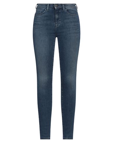 Woman Jeans Blue Size 25 Cotton, Elastomultiester, Elastane