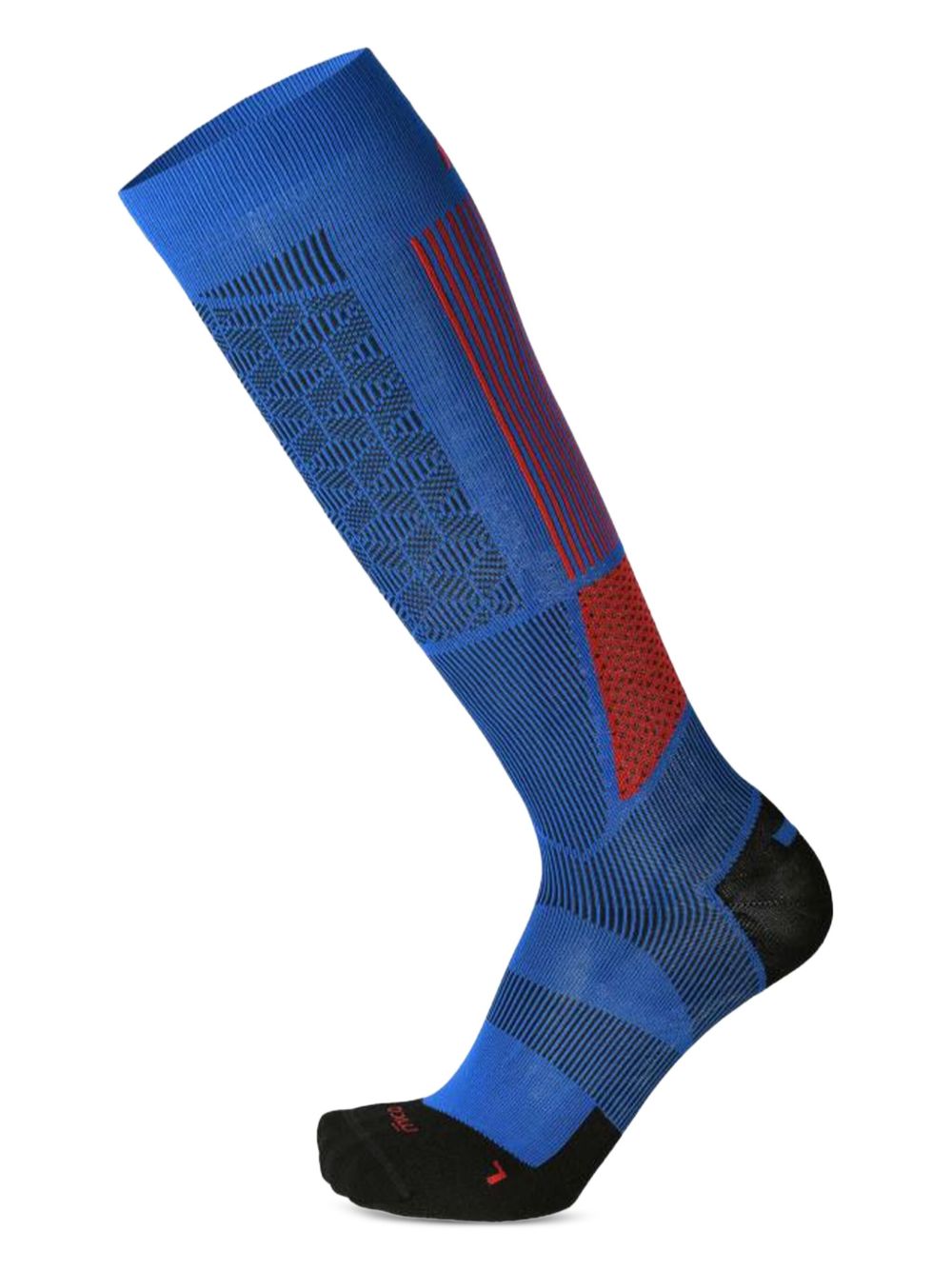 Patterned knee-high socks - Blue