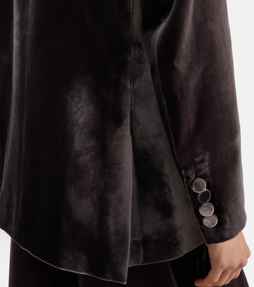 Blazé Milano Everynight double-breasted velvet blazer