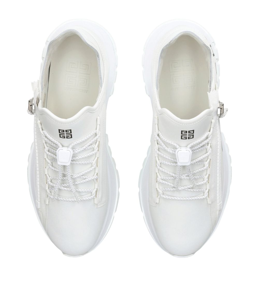 Leather Spectre Zip Sneakers