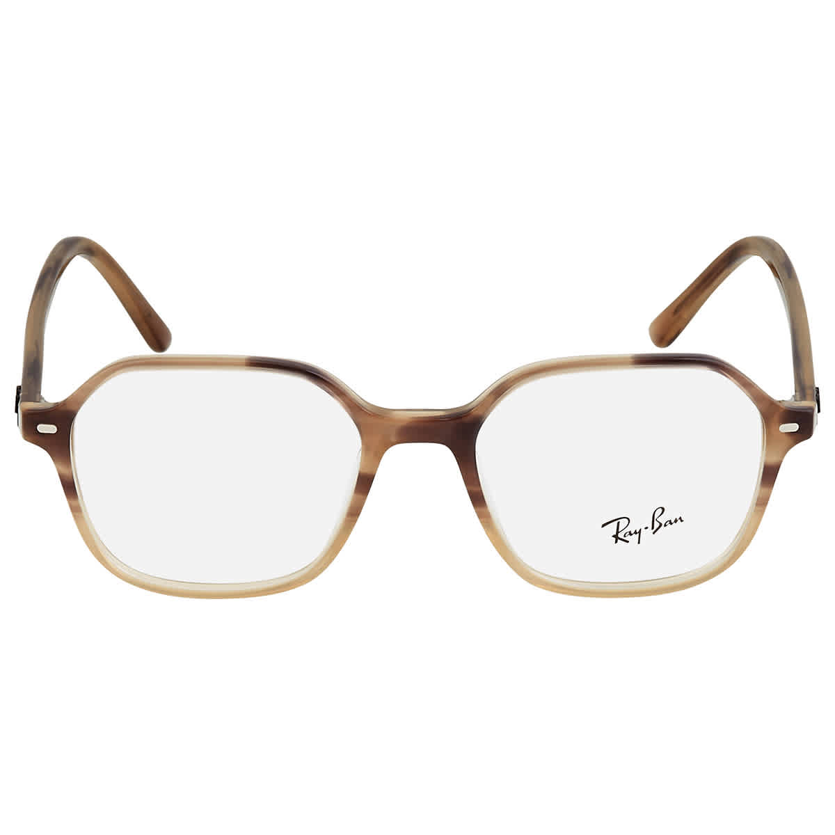 John Optics Demo Square Unisex Eyeglasses RX5394 8107 51