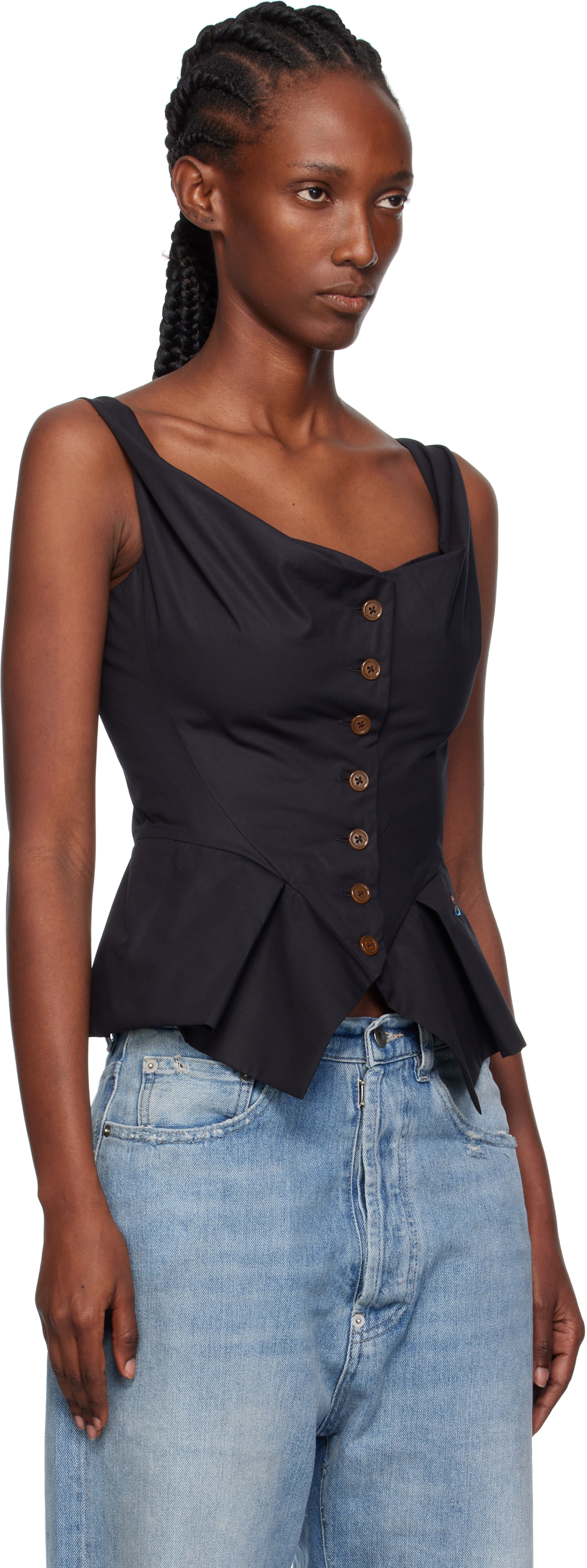 Black Monday Vest Top