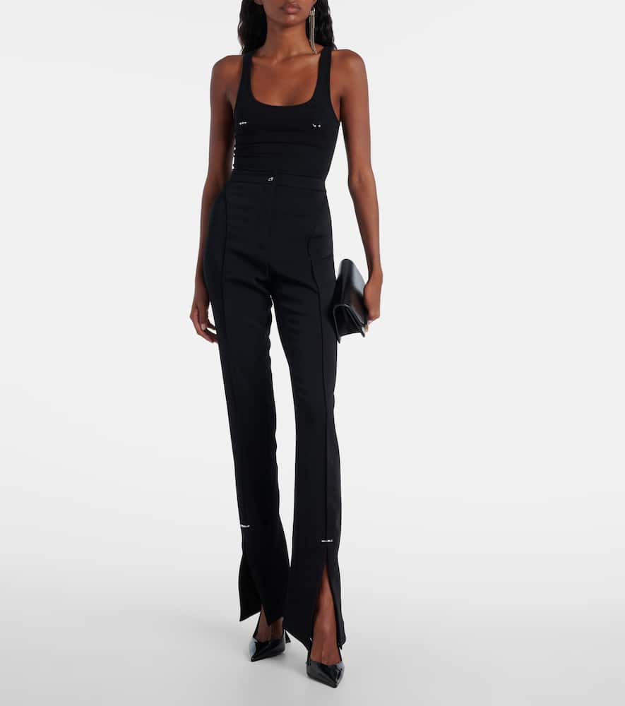 Embellished flared pants