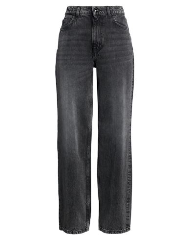 Woman Jeans Black Size 27 Cotton