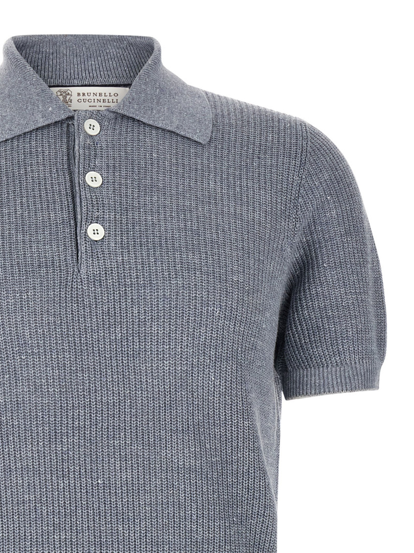 Linen Polo Shirt