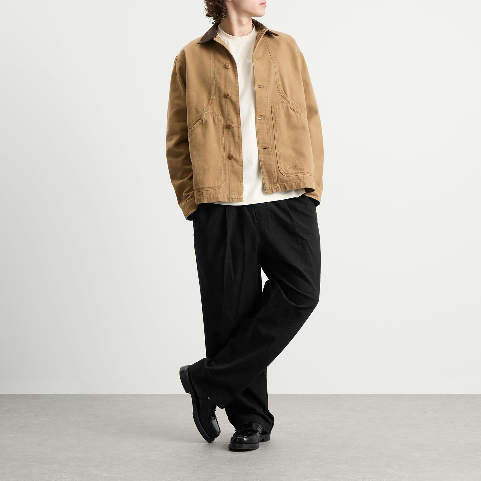 Men's Berry Canvas Jacket Burnt Khaki