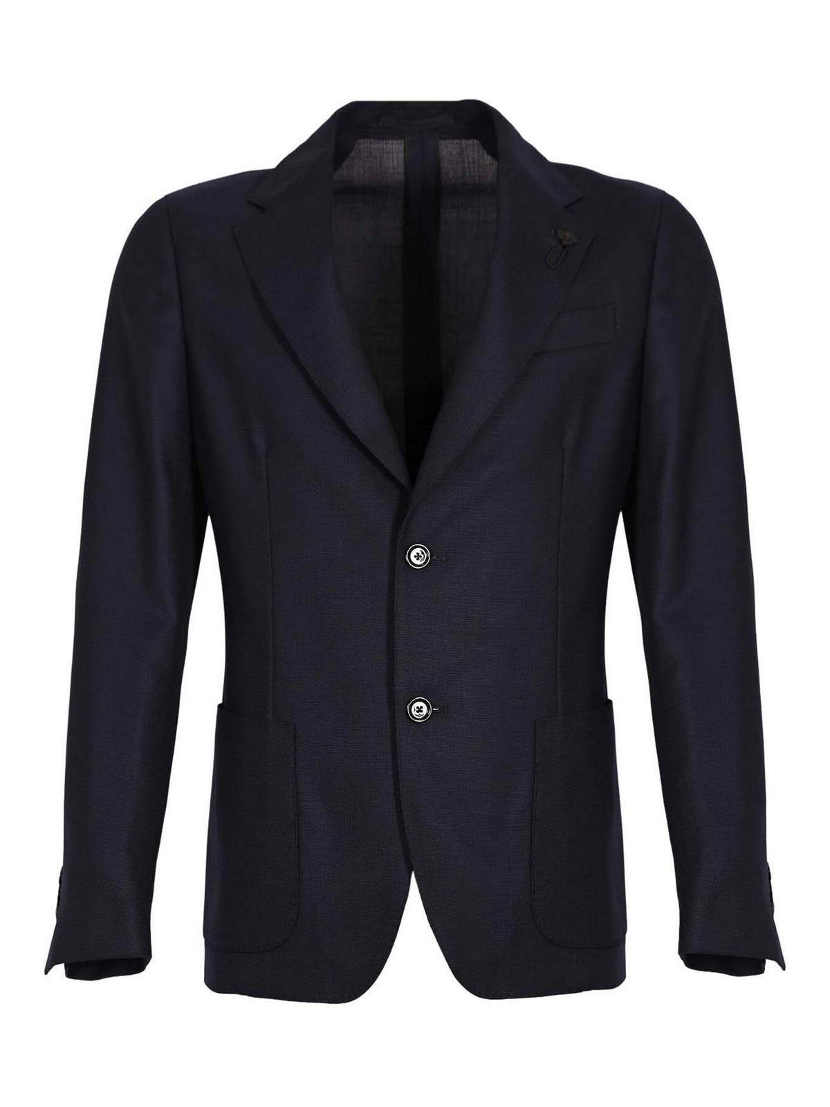 Roma Mens Jacket In Virgin Wool