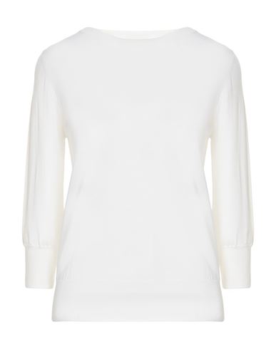 Woman Sweater Ivory Size 2 Merino Wool