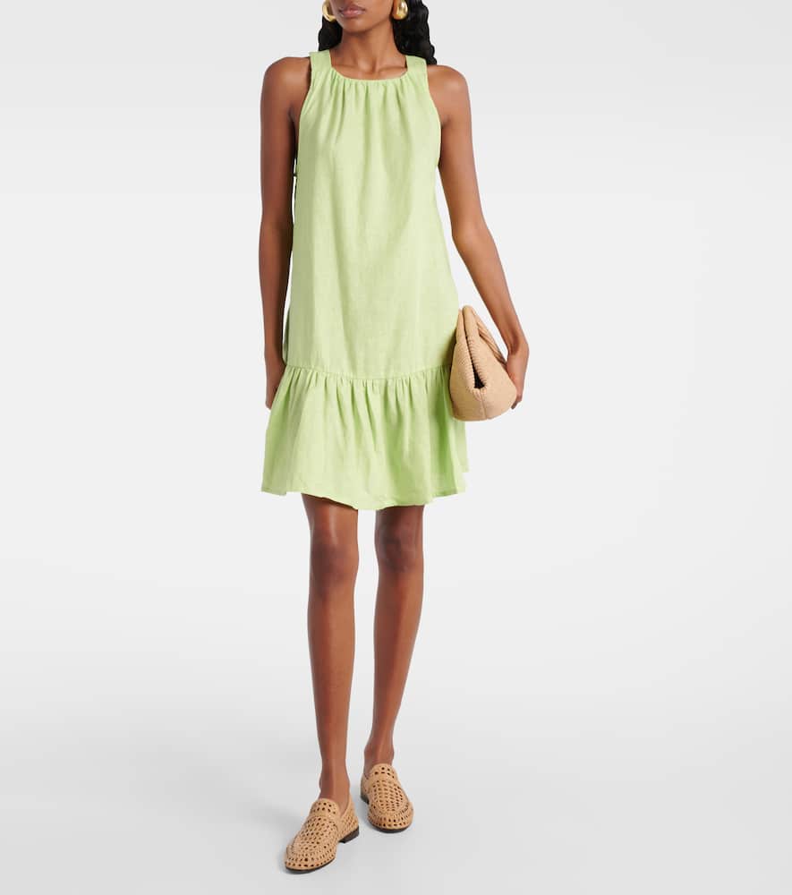 Adana linen minidress