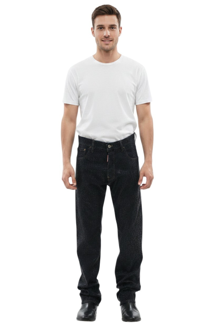 Navy Blue Regular Jeans