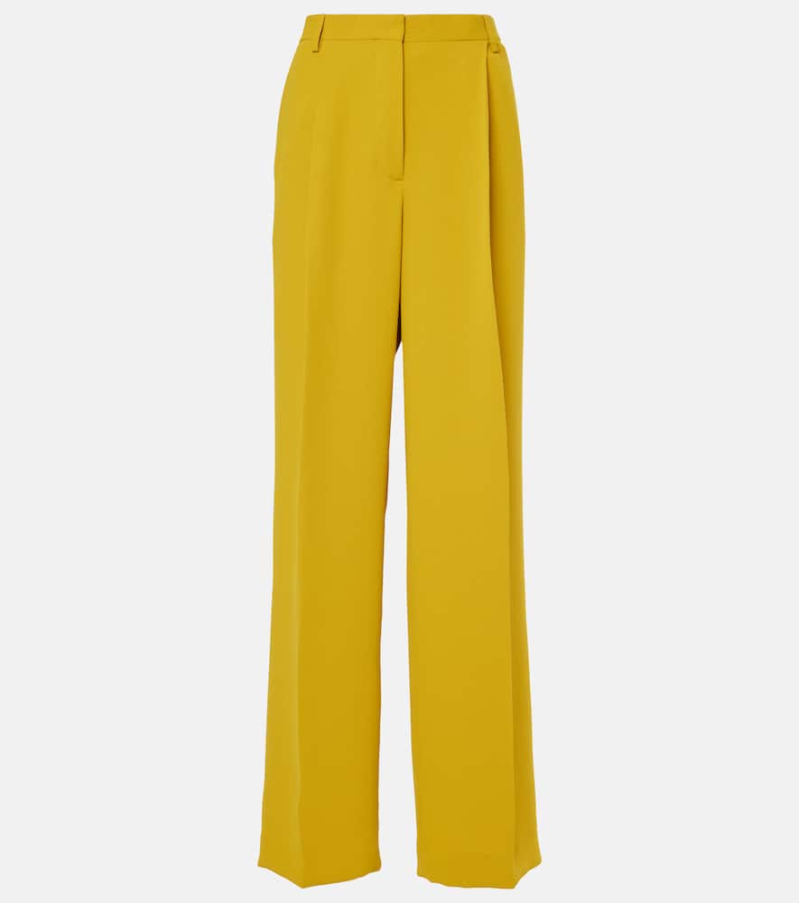 Grisaille virgin wool straight pants