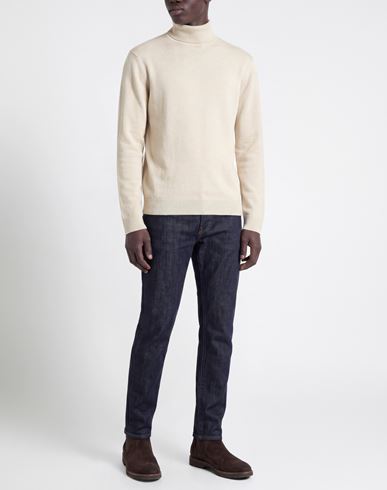 Premium Man Turtleneck Beige Size S Organic cotton, Cotton