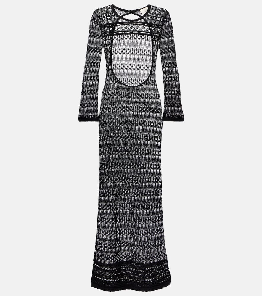 Paloma crochet cotton-blend maxi dress