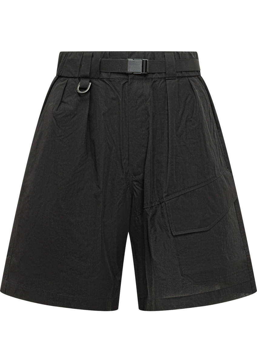 Nylon And Cotton Shorts