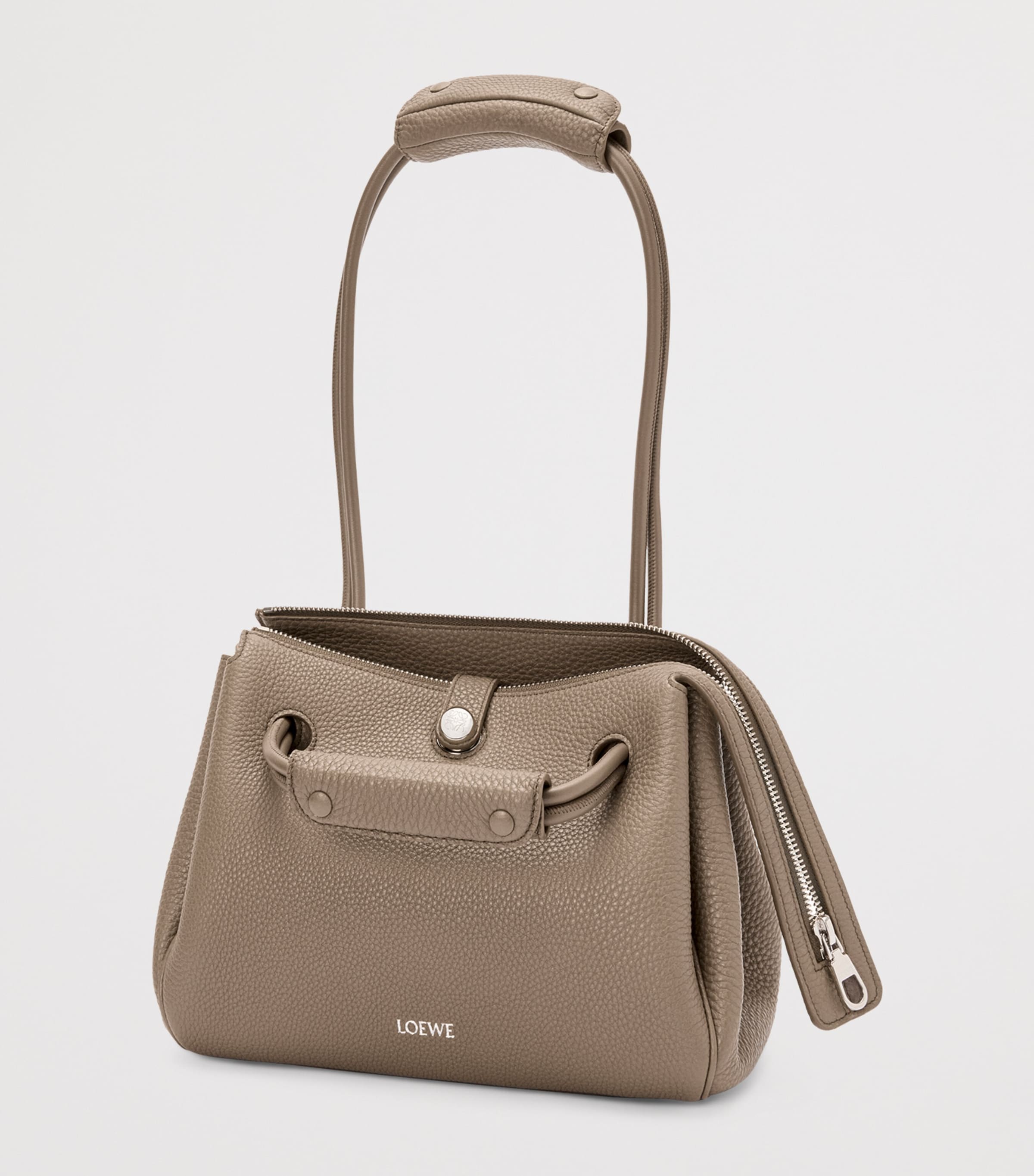 Small Grained Leather Madrid Shoulder Bag