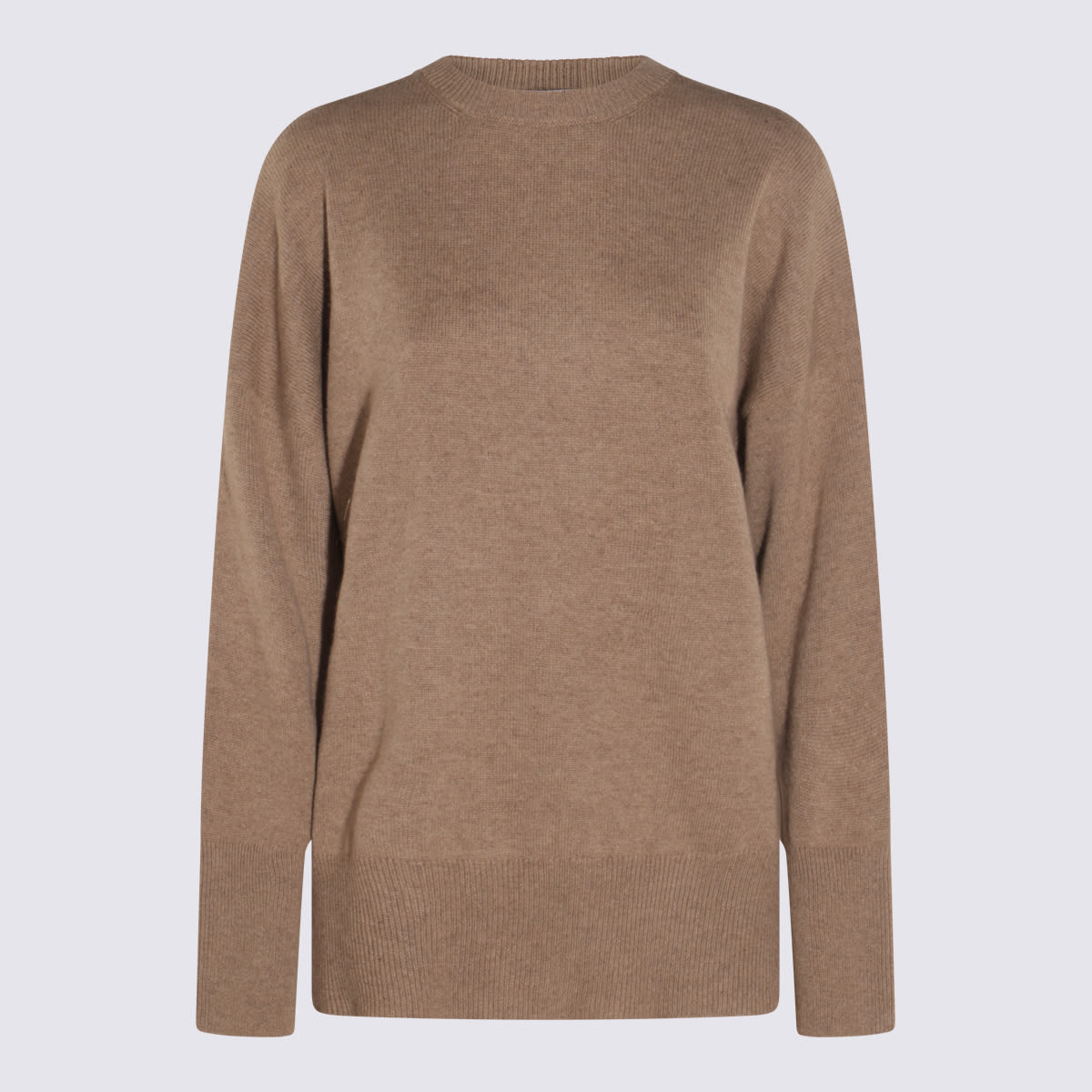 Crew-neck sweater - Brown