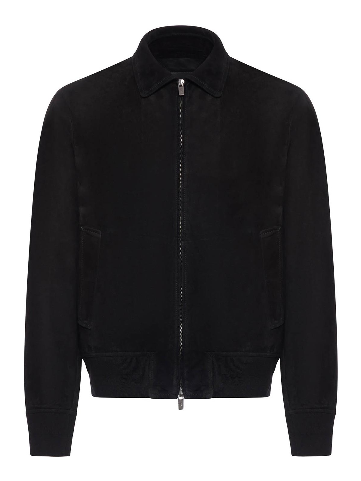 Suede Bomber Jacket