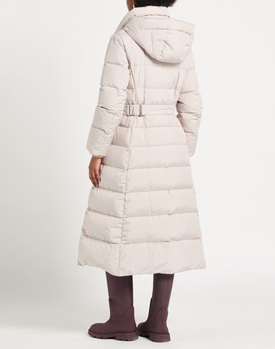 Woman Puffer Beige Size 4 Polyurethane
