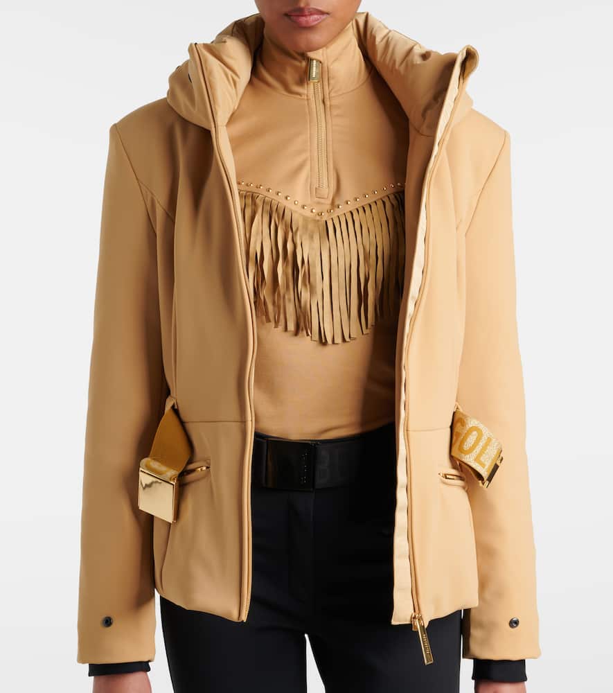 Prezioso faux fur-trimmed down ski jacket