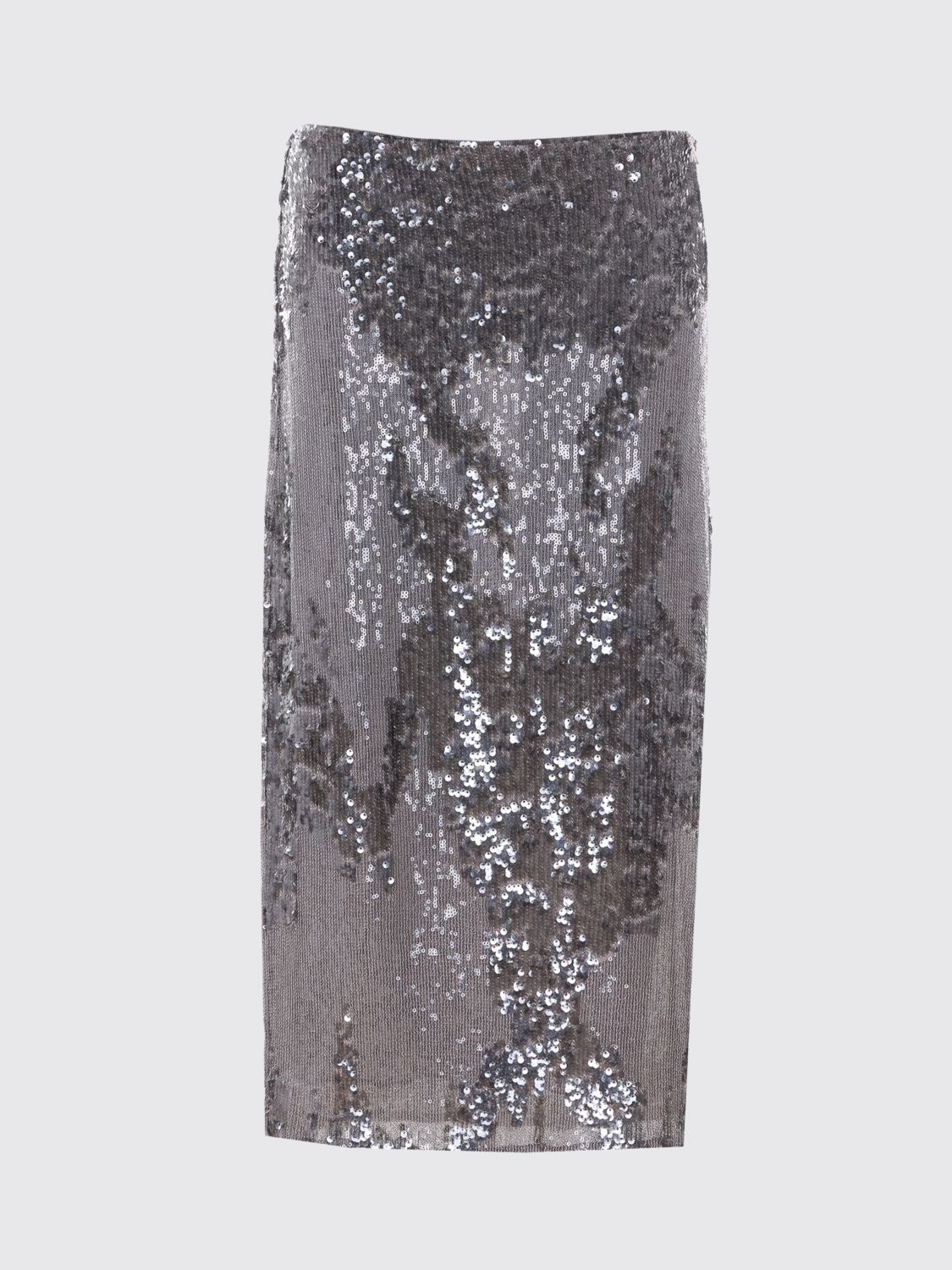 Skirt Woman color Silver