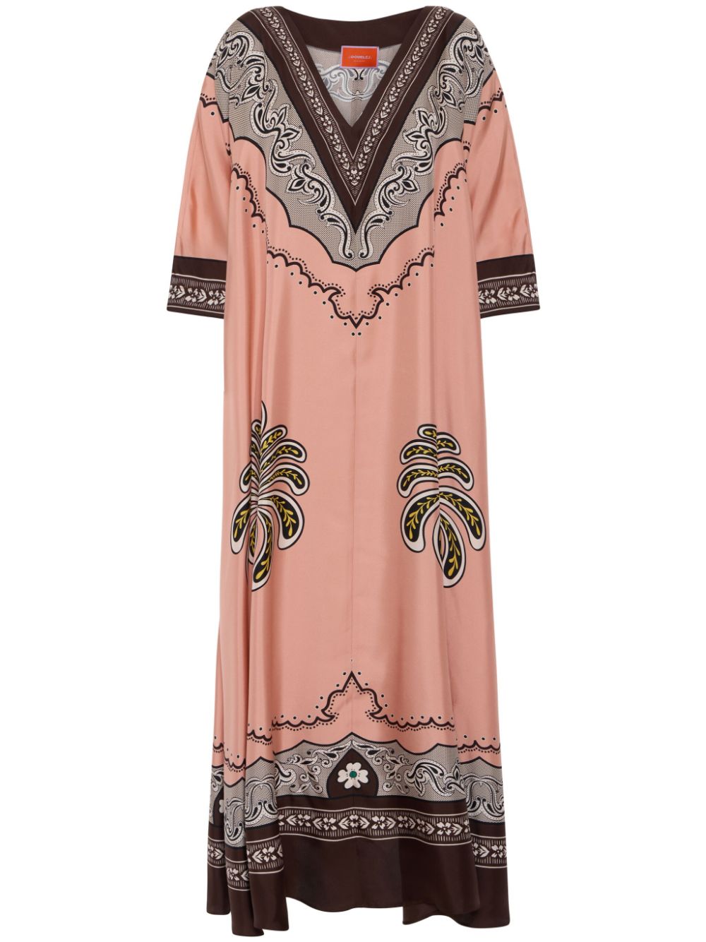 Muumuu maxi dress - Pink