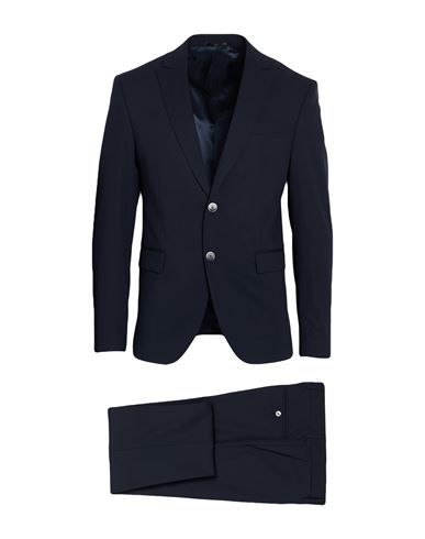 Man Suit Midnight blue Size 46 Wool, Polyester