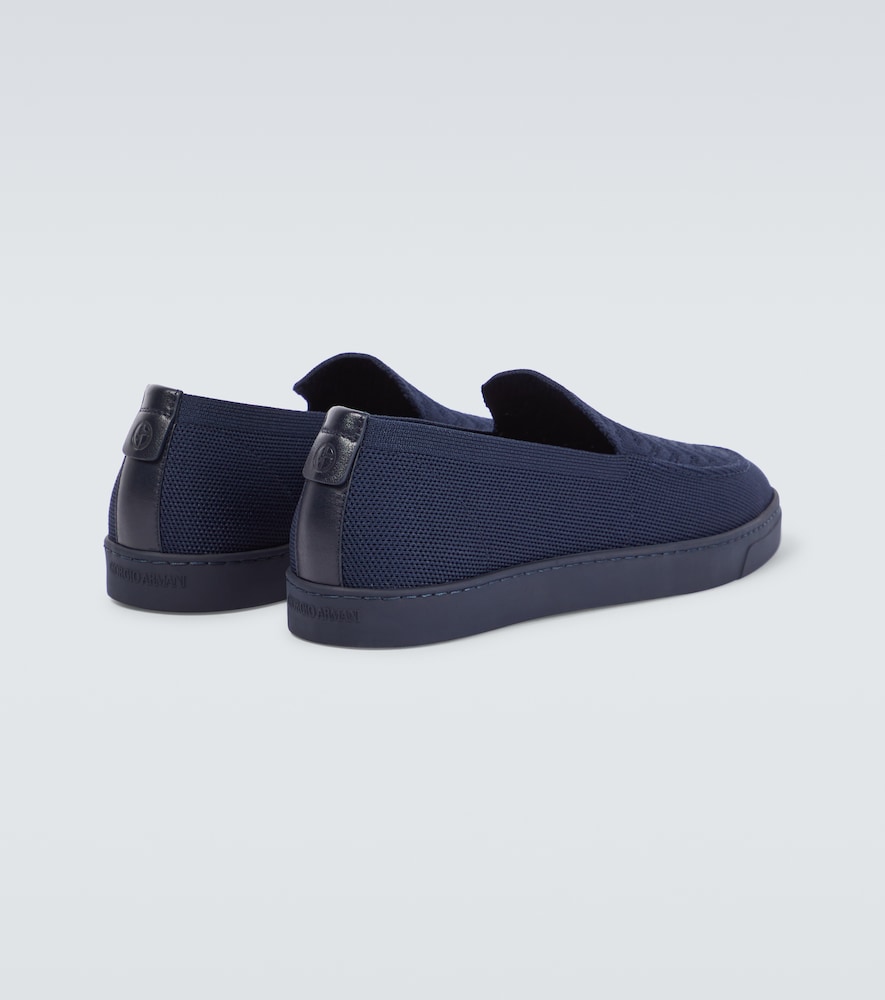 Canvas slip-on shoes