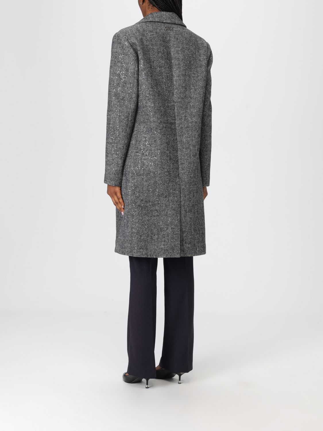 Coat Woman color Grey