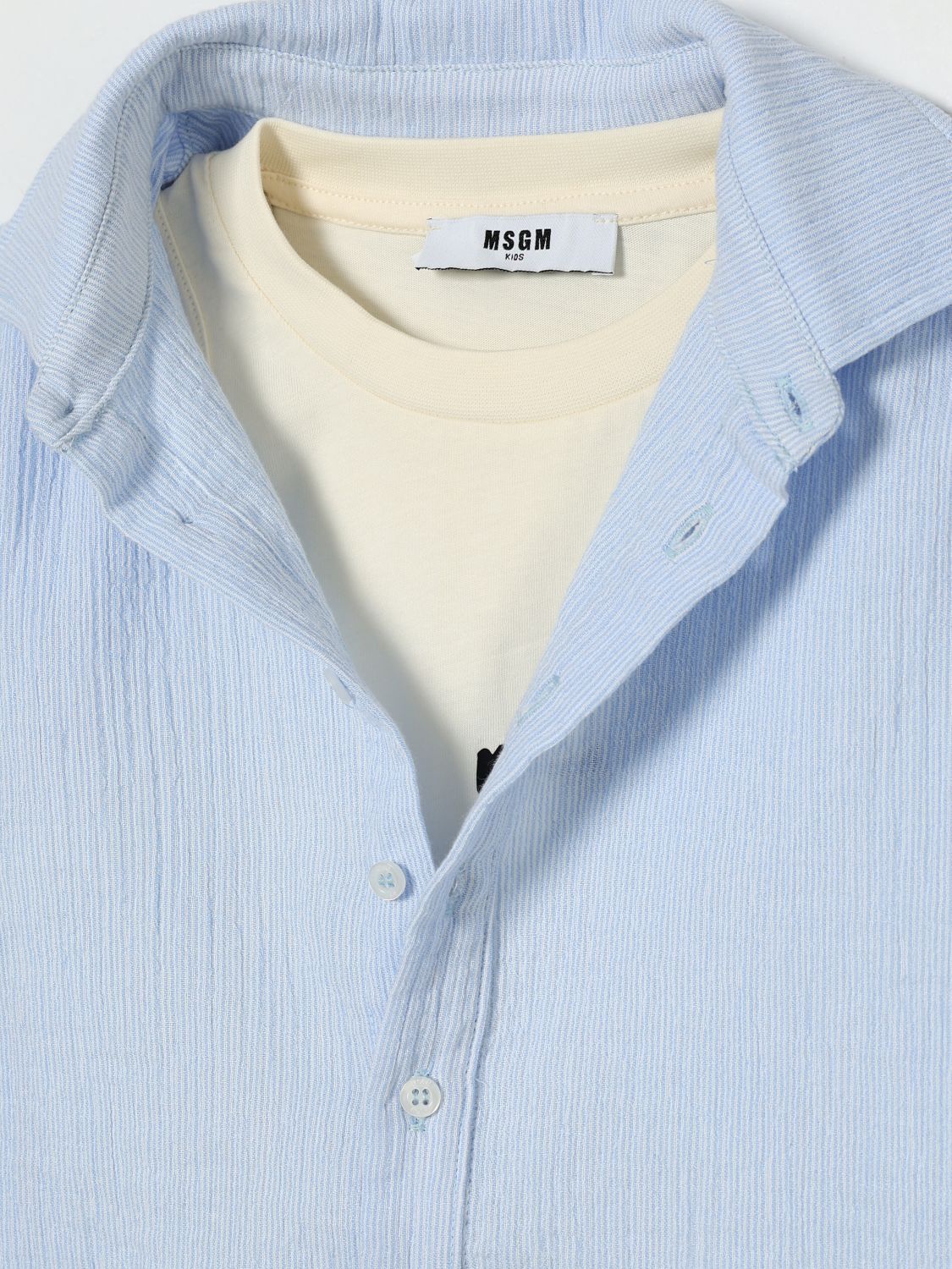 Shirt Kids color Gnawed Blue