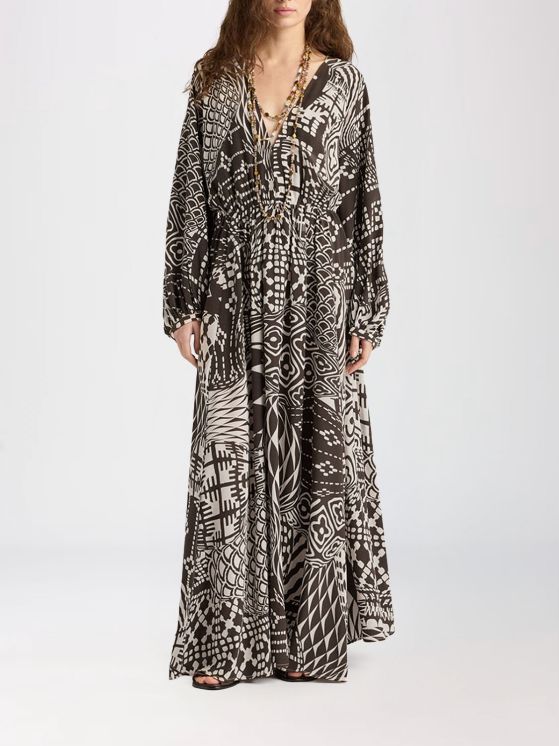 MOMONÌ Dress Woman color Cream