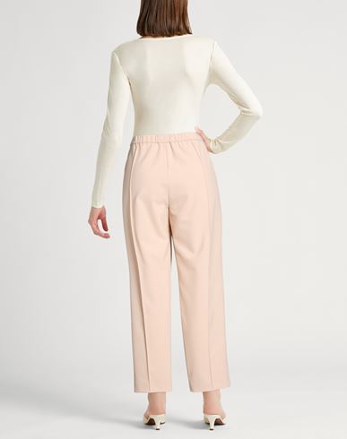 Woman Pants Blush Size 10 Polyester, Viscose, Elastane