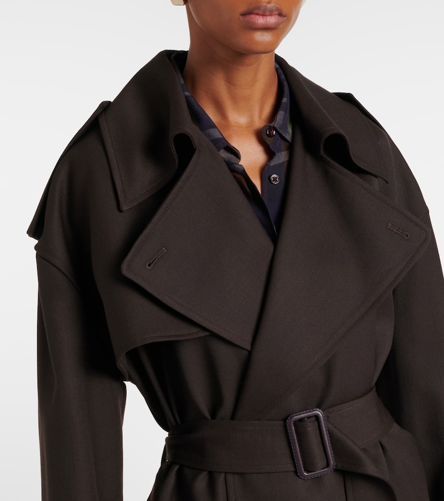 Dursley belted double-breasted trench coat
