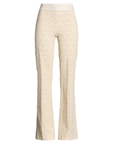 Woman Pants Beige Size 4 Polyamide, Modal, Polyester, Elastane
