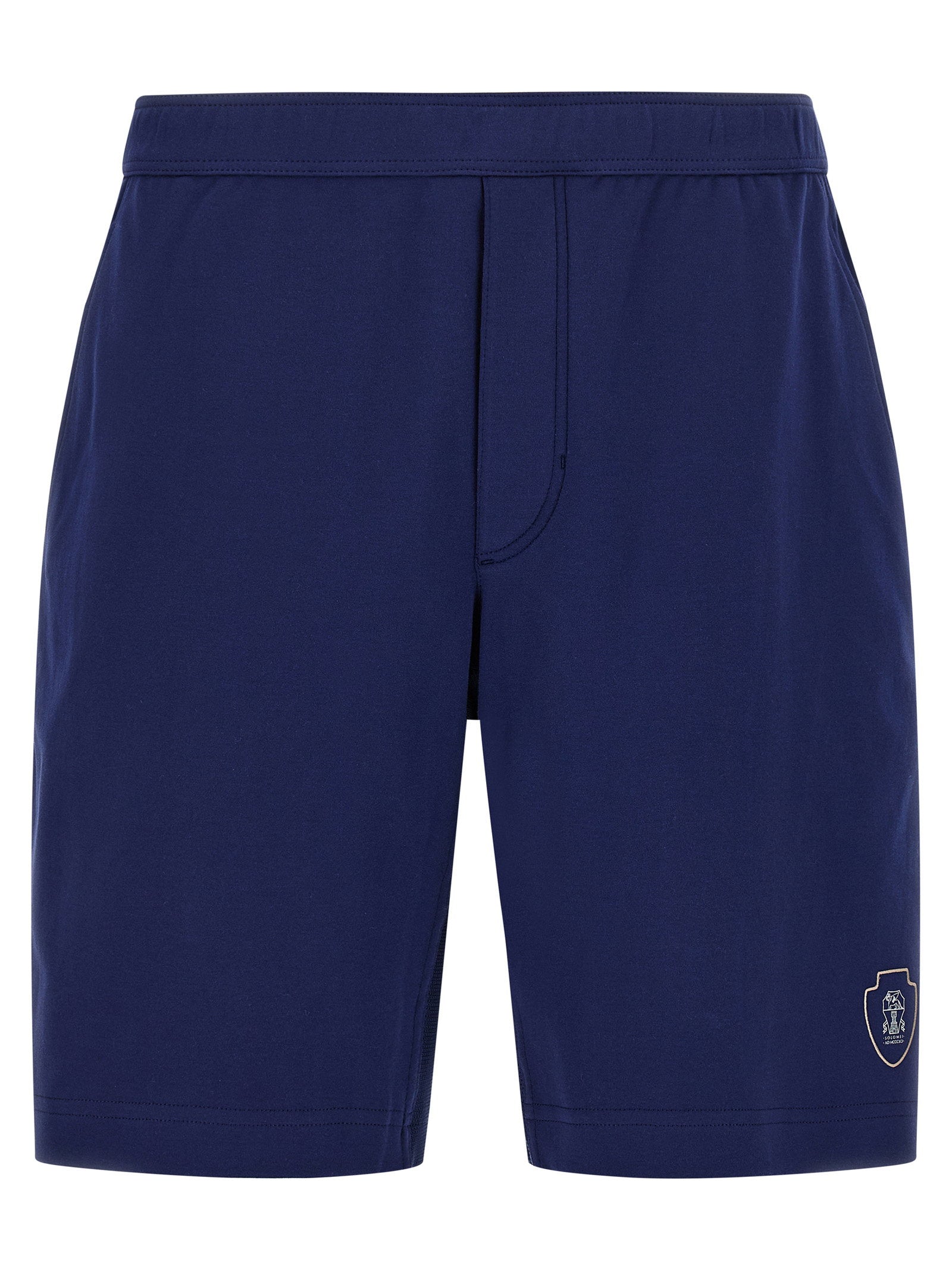 Interlock Cotton Bermuda Shorts