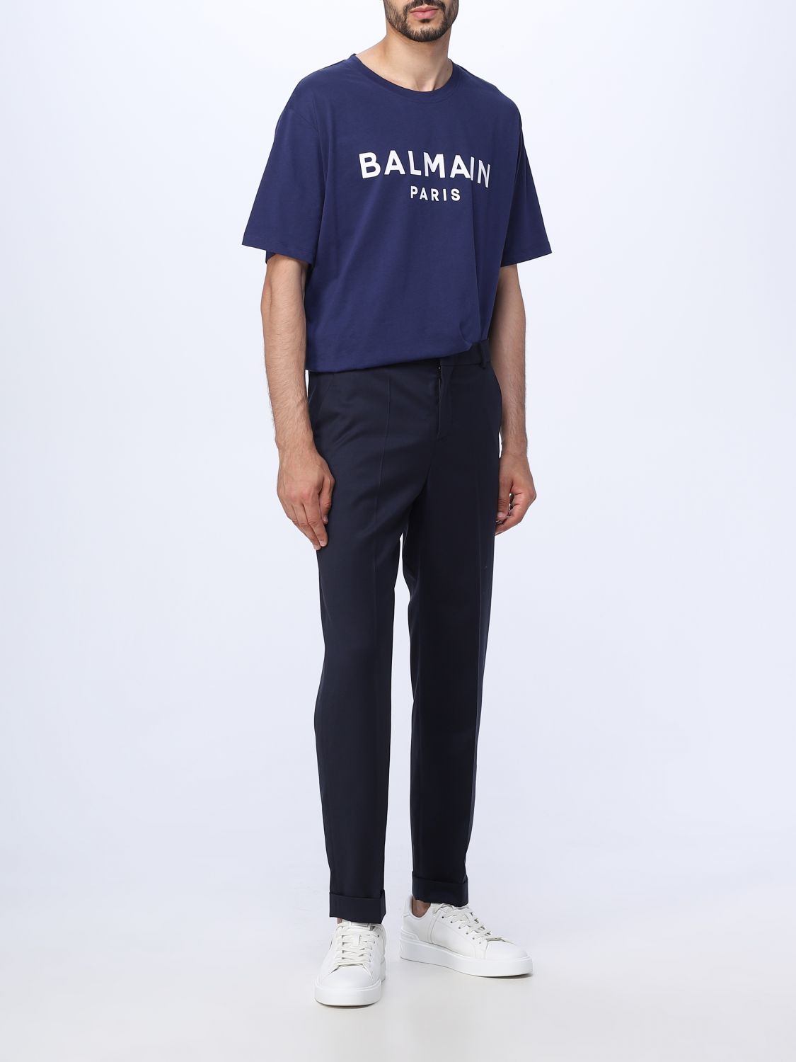 Pants Men color Black