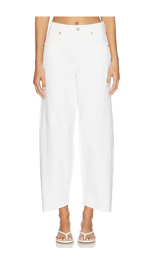 BLANKNYC HOSE IM BARREL-FIT in White. Größe 24. Also , 25, 27, 28