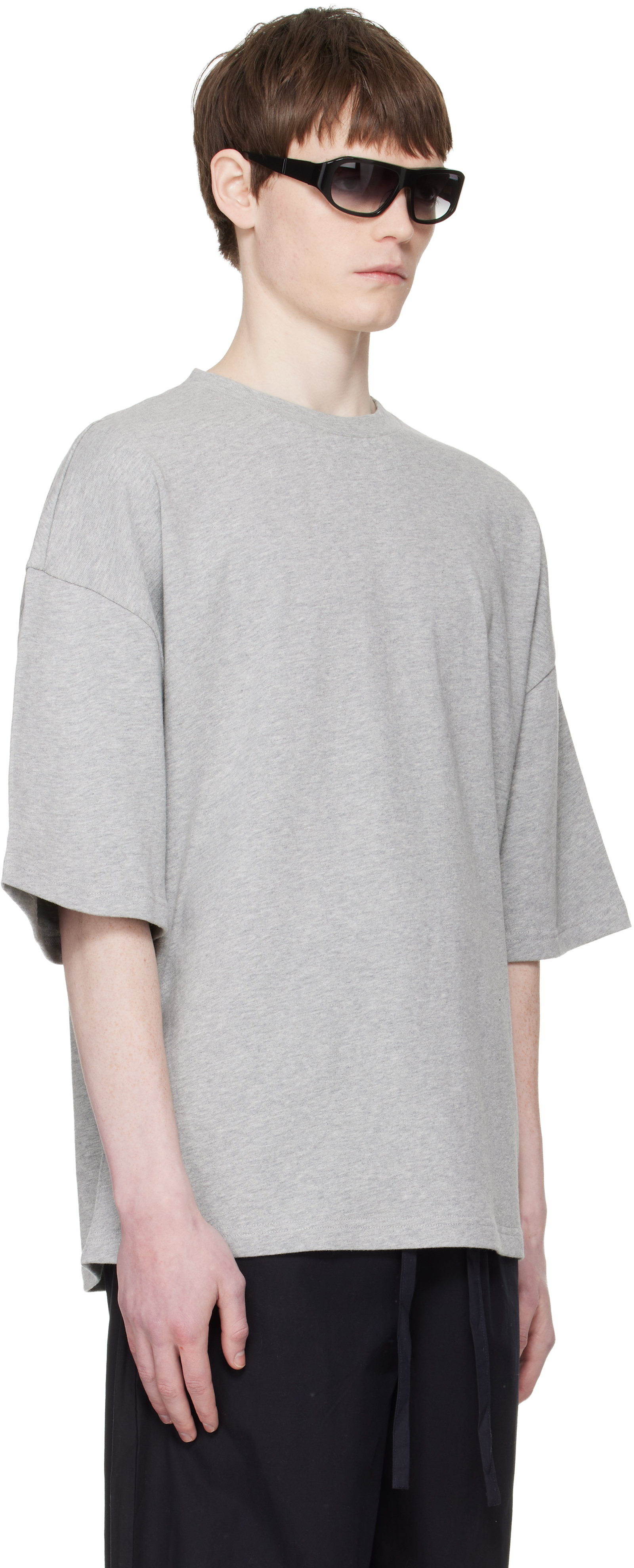 Gray Heavy Boxy T-shirt