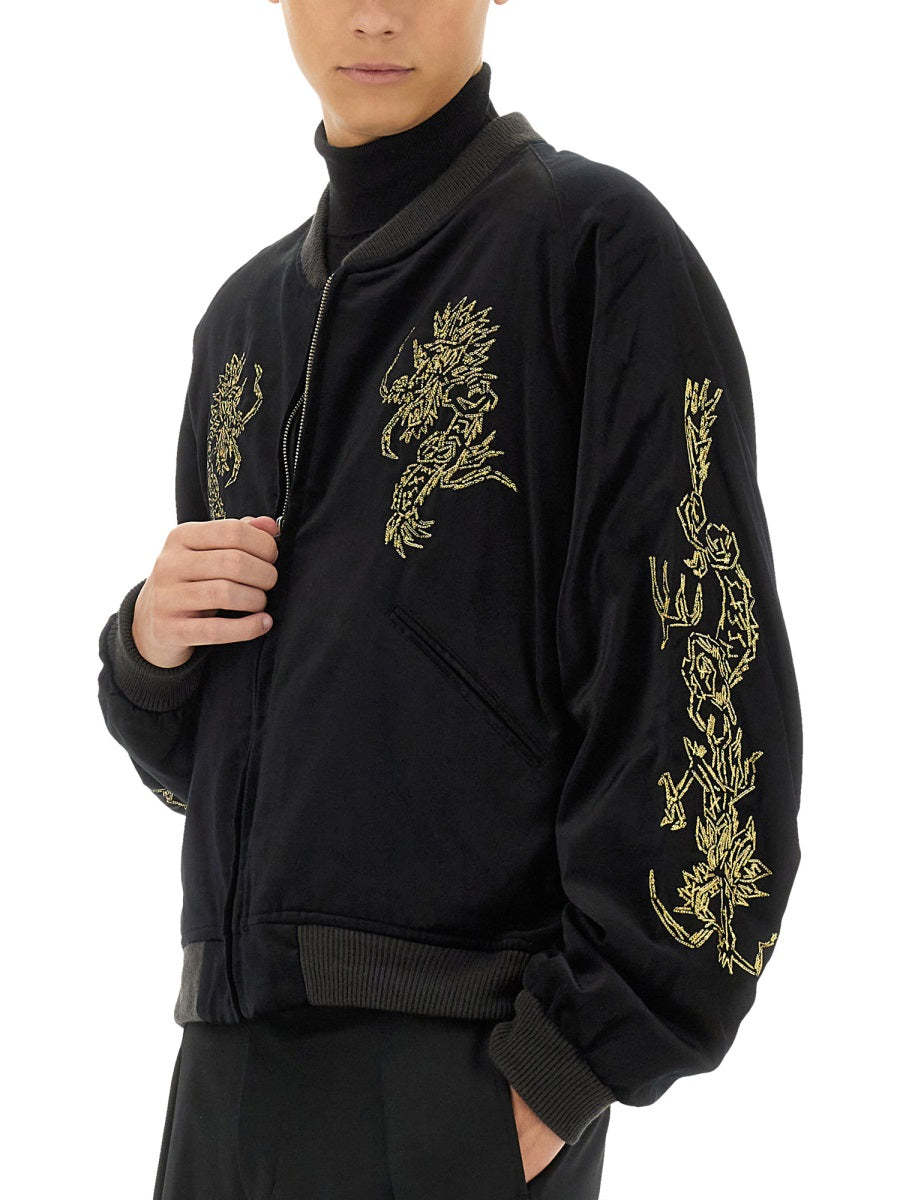"SOUVENIR JACKET ""EASTEND DRAGON"""