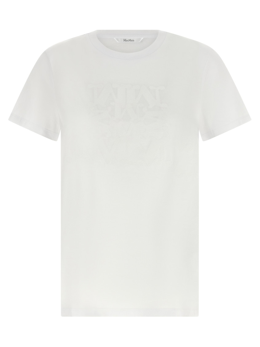Max Mara - giova graphic print crew neck top