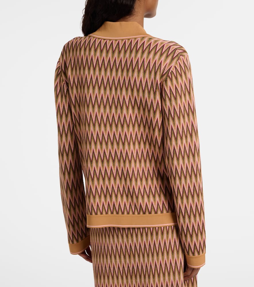 Quinley jacquard cardigan
