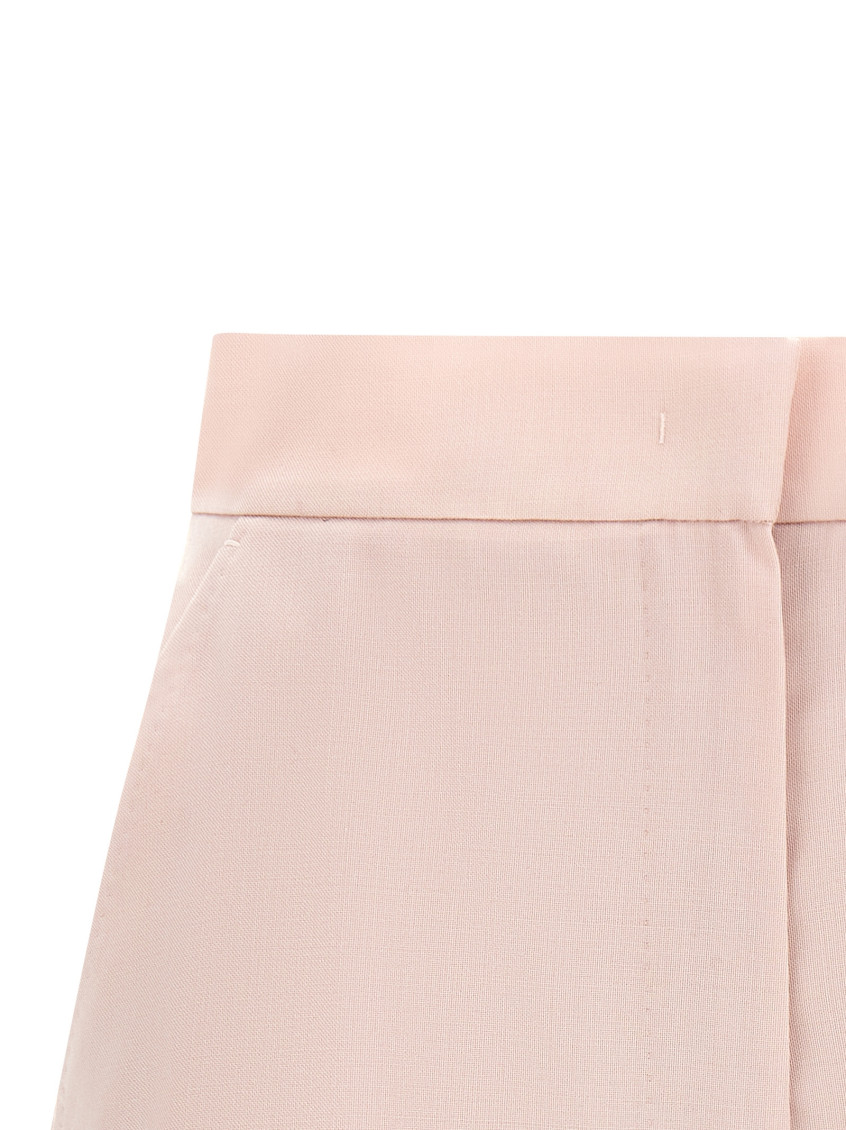 Max Mara - tailored wool mohair silk blend short