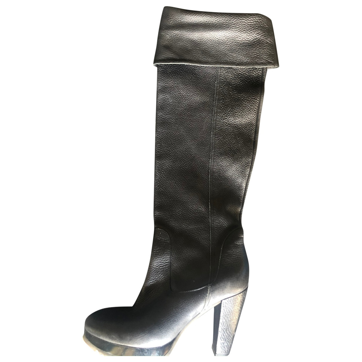Ankle boots Leather for Female 38 EU
