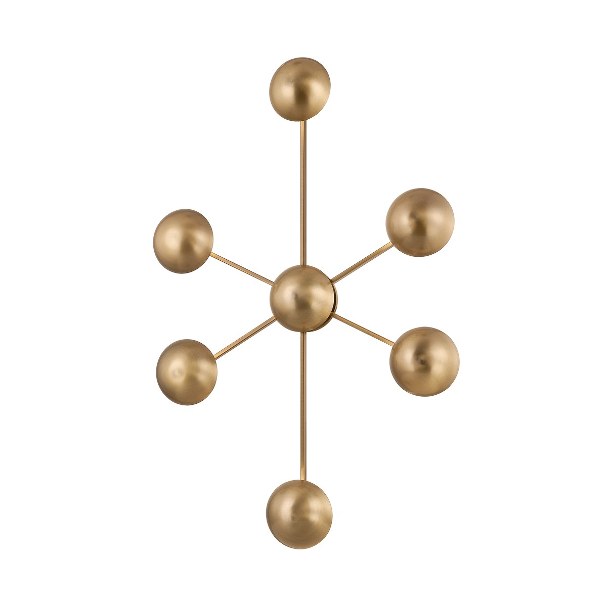 Patina Brass LED Wall Sconce from the Giovanni Collection