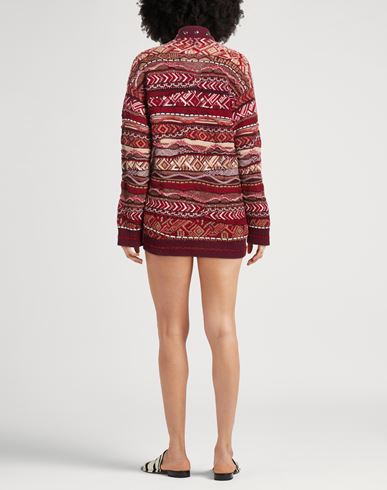 Woman Cardigan Red Size 2 Polyamide, Alpaca wool, Polyacrylic, Synthetic fibers, Wool