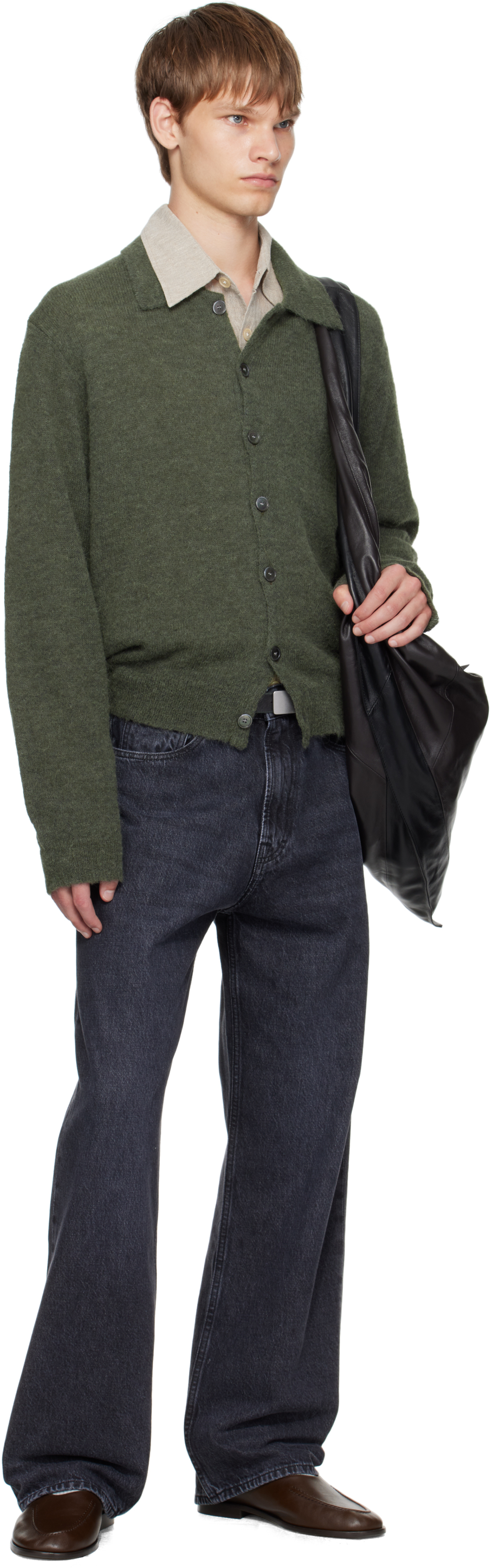 Gray Third Cut Jeans