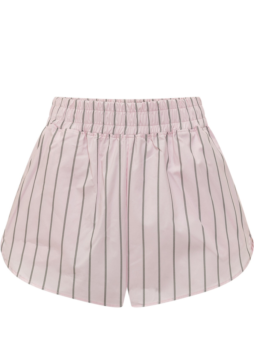 Pink Stripes Shorts
